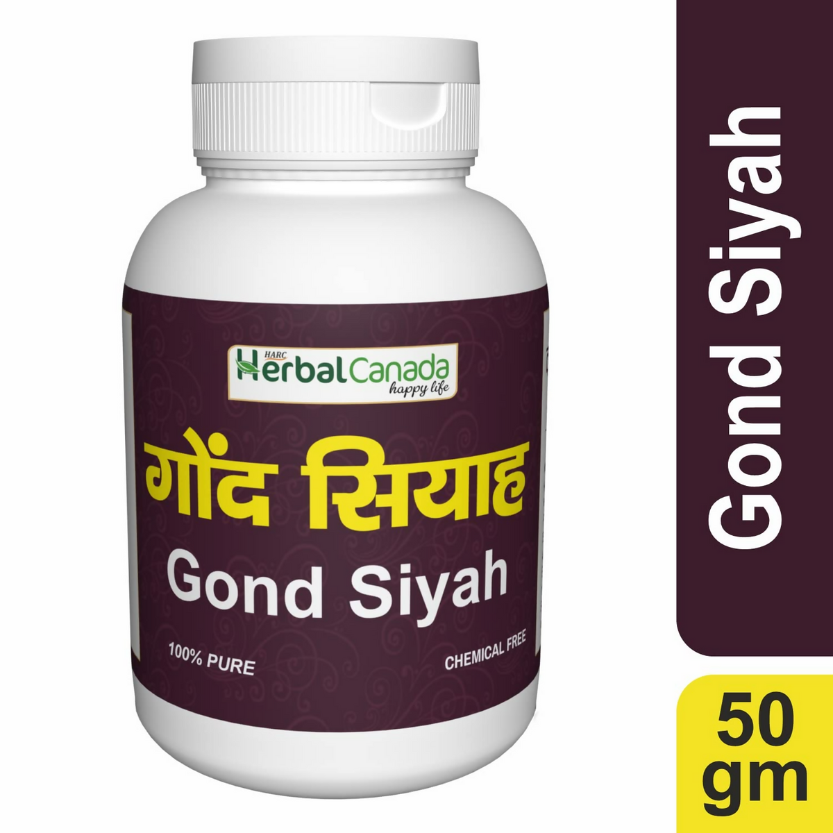 Herbal Canada Gond Siyah Powder