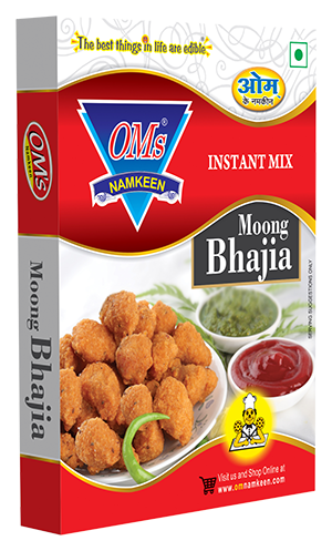 Om Namkeen Instant Moong Bhajia Mix - 200 gms