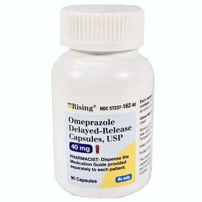 Omeprazole 40 mg Delayed-Release Capsules by Rising Pharma 90 Count (RX)