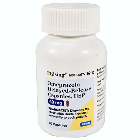 Omeprazole 40 mg Delayed-Release Capsules by Rising Pharma 90 Count (RX)