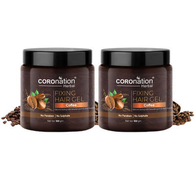 Coronation Herbal Coffee Fixing Hair Gel