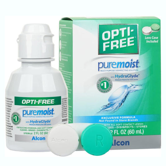 Opti-Free Puremoist Contact Lens Cleaning and Disinfecting Solution