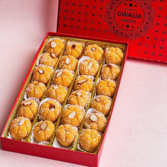 Gwalia Sweets Orange Coconut Peda  500 gms
