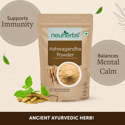 Organic Ashwagandha Powder - Boost Energy, Reduce Stress