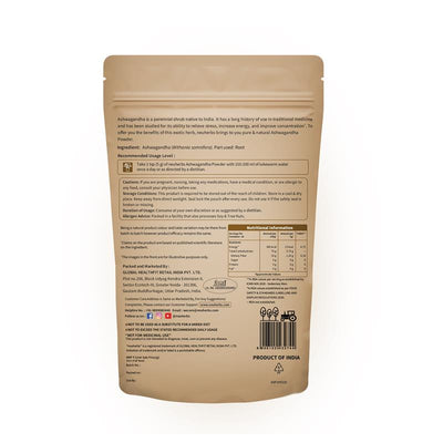 Organic Ashwagandha Powder - Boost Energy, Reduce Stress