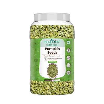 Organic Pumpkin Seeds: Raw, Unroasted for Energy Boost