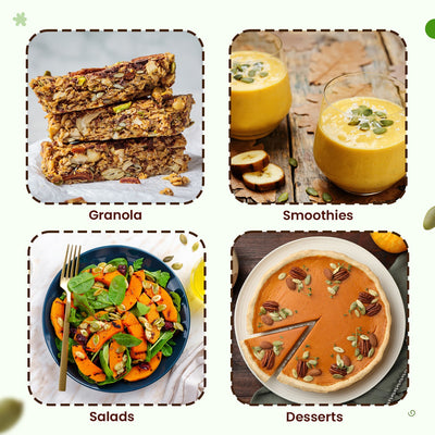 Organic Pumpkin Seeds: Raw, Unroasted for Energy Boost