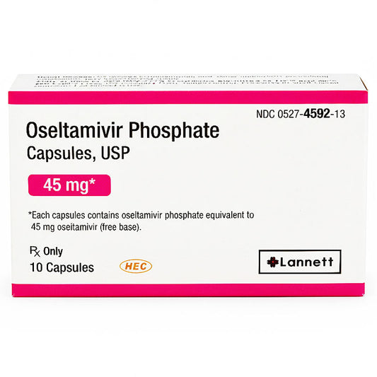 Oseltamivir Phosphate 45 mg Capsules by Lannett