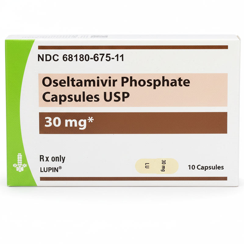 Oseltamivir Phosphate 30 mg Capsules (Generic Tamiflu®) influenza Treatment (Rx)