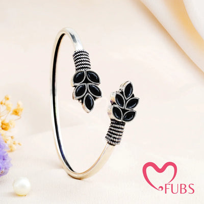 Oxidised Leaf Bracelet Collection with Ethnic Grace