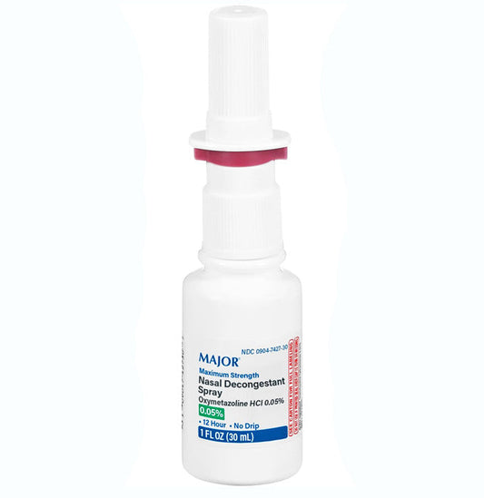 Oxymetazoline HCL Nasal Decongestant Spray 0.05%