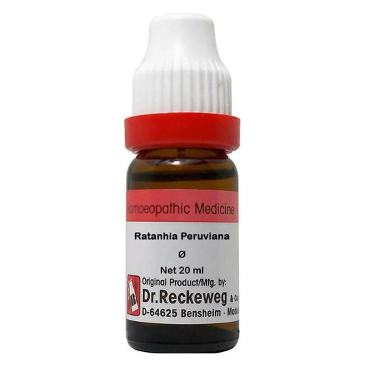 Dr. Reckeweg Ratanhia Peruviana Mother Tincture Q