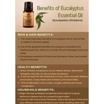 Ancient Living Tailaparna Tila (Eucalyptus Oil) Essential Oil