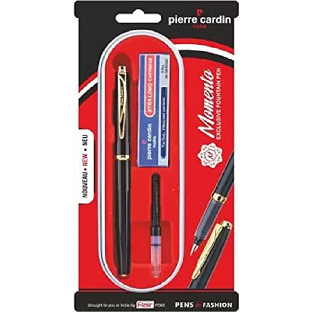 Pierre Cardin Momento Exclusive Fountain Pen  - Blue, Pack of 1