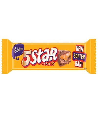 Cadbury 5 Star Chocolate Bar, 10.1g