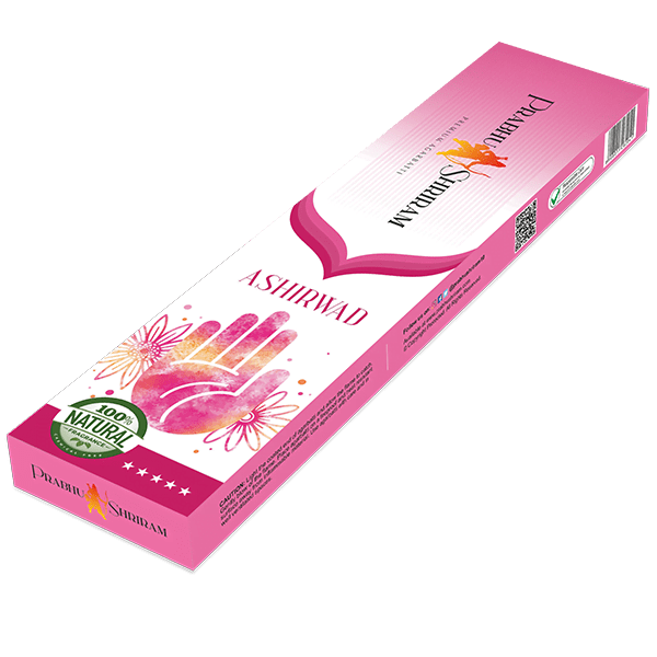 Prabhu Shriram Premium  Agarbatti Ashirwad, 90 g