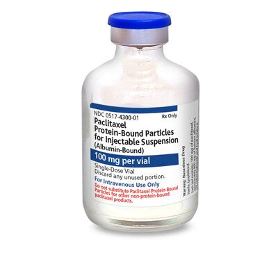 Paclitaxel Protein-Bound Particles for Injectable Suspension (Albumin-Bound) Powder Vial (RX)