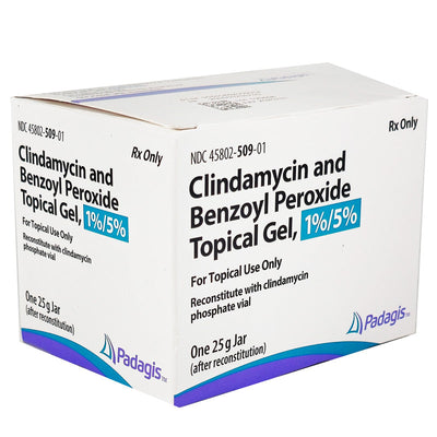 Clindamycin Phosphate 1.2% with Benzoyl Peroxide 5% Gel (RX)