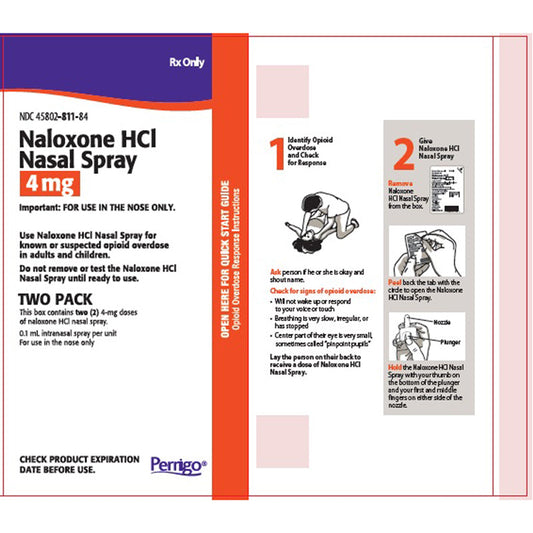 Padagis Naloxone HCl Nasal Spray 4 mg (2 Dose Pack)