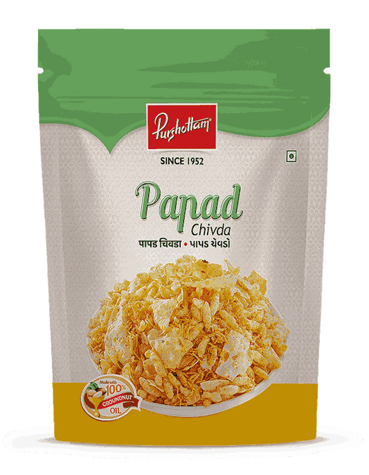 Purshottam Sweets Papad Chivda - 500 gms