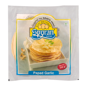 Spyran Retail Papad Garlic 250 gms