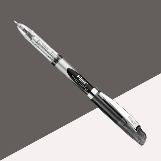 Flair Writometer Ball Pen – Black ( Pack of 1 )