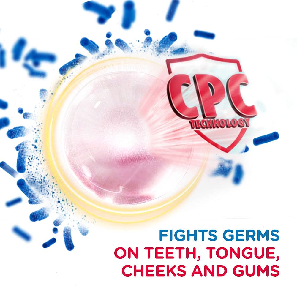 Pepsodent Germicheck Toothpaste, Fights Teeth, Gum & Tongue Germs, Prevents Cavity