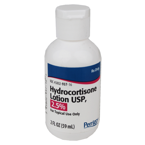 Hydrocortisone 2.5% Lotion by Padagis 59 mL Bottle (Rx)