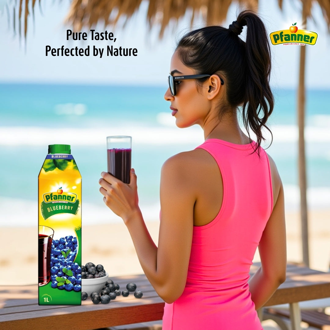 Pfanner Blueberry Juice 1L