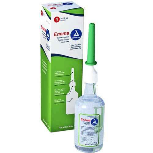 Enema, Sodium Phosphate Laxative with Soft Lubricated Tip