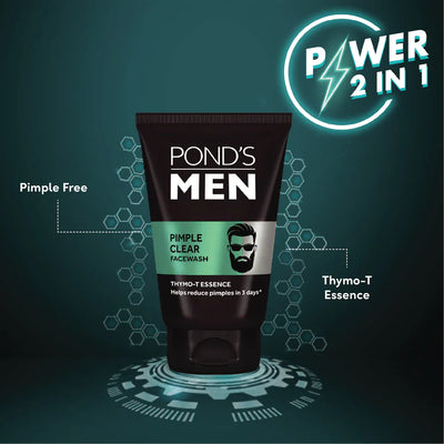 Pond's  Men Pimple Clear Facewash - 100 gm