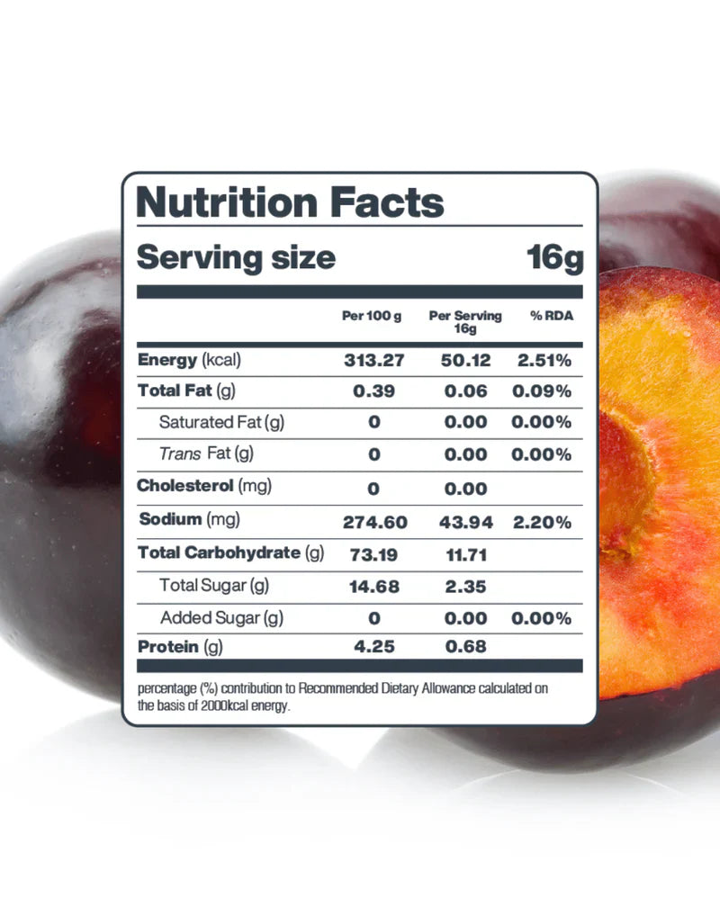 Moon Freeze Dried Plums Chips | 16 gms