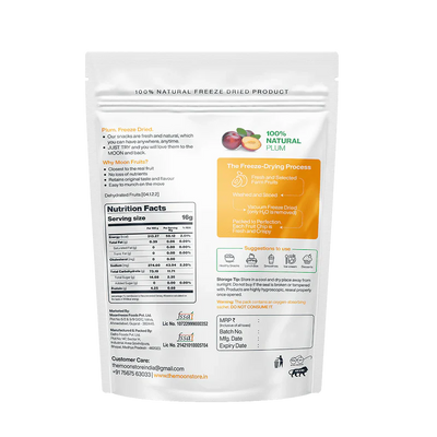 Moon Freeze Dried Plums Chips | 16 gms