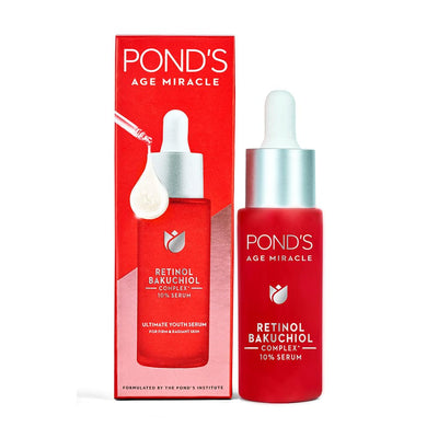 Ponds Age Miracle Ultimate Youth Serum 10% Retinol Bakuchiol Complex (28 ml)