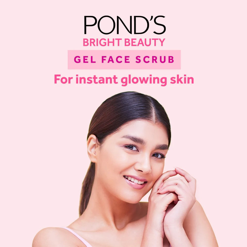 Ponds Bright Beauty Face Scrub, Remove Blackheads & Sun Tan (100 gm)