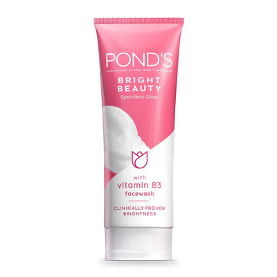 Ponds Bright Beauty Spotless Glow Facewash with Vitamin B3