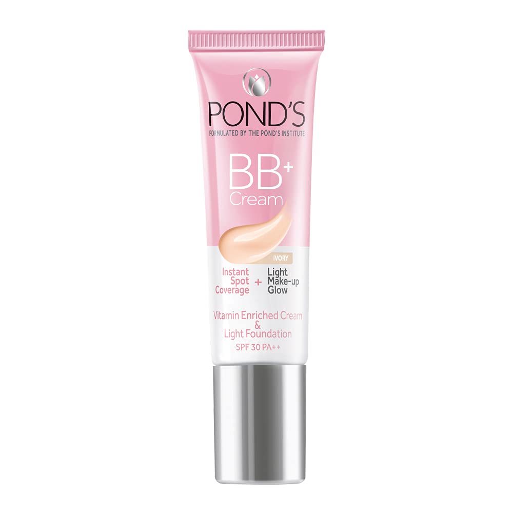 Pond’s BB+ Cream, Instant Spot Coverage + Light Make-Up Glow - Ivory