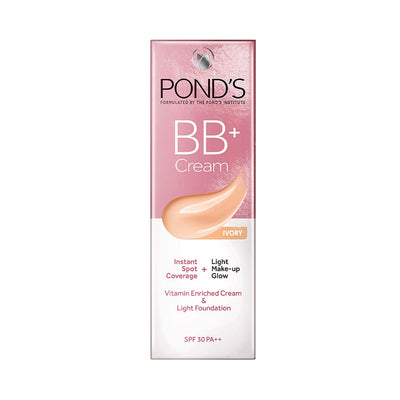 Pond’s BB+ Cream, Instant Spot Coverage + Light Make-Up Glow - Ivory