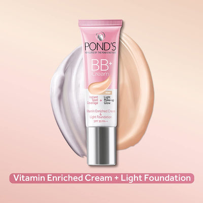 Pond’s BB+ Cream, Instant Spot Coverage + Light Make-Up Glow - Ivory