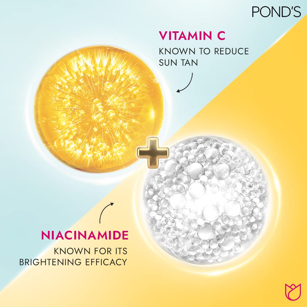 Ponds Detan Facewash With Brightening Vitamin C & Niacinamide (100 gm)