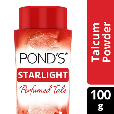 Ponds Starlight Talcum Powder, With Orchid & Jasmine Notes