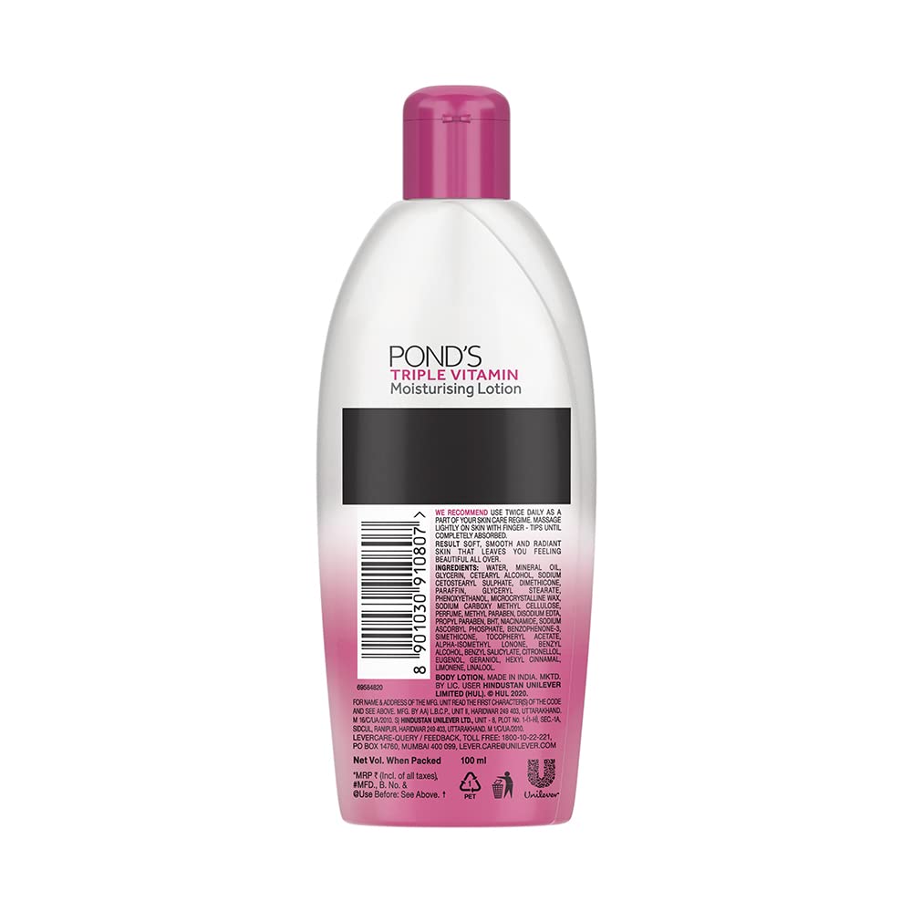 Ponds Triple Vitamin Moisturising Body Lotion
