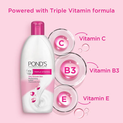 Ponds Triple Vitamin Moisturising Body Lotion