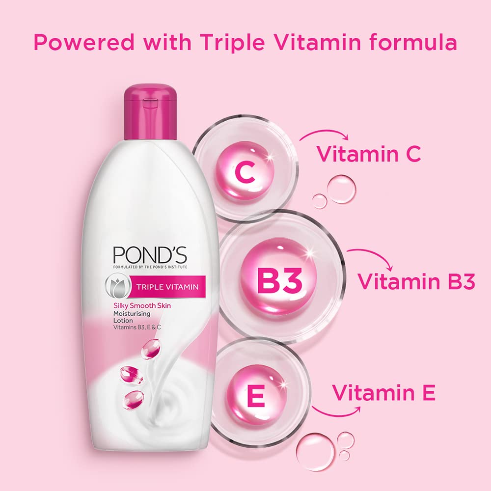 Ponds Triple Vitamin Moisturising Body Lotion