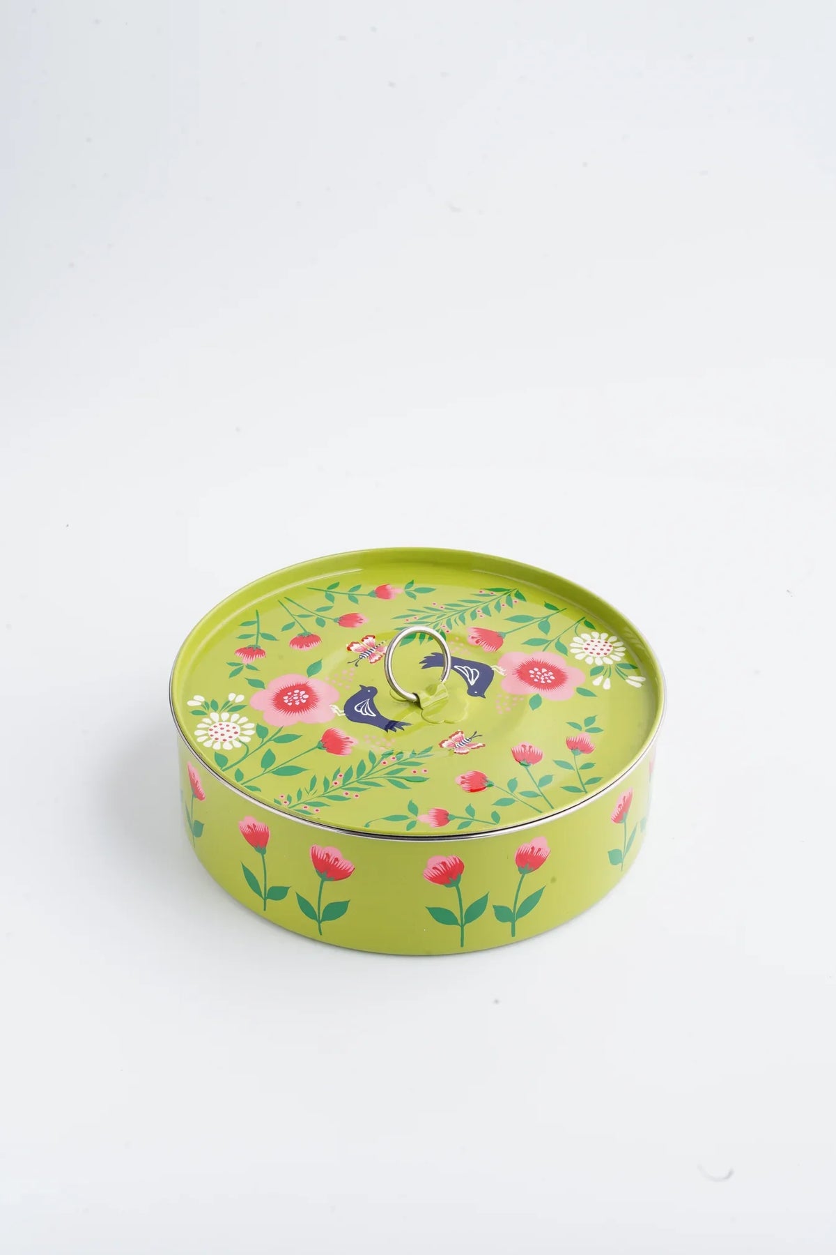 Pink Poppy Masala Box| Stainless Steel