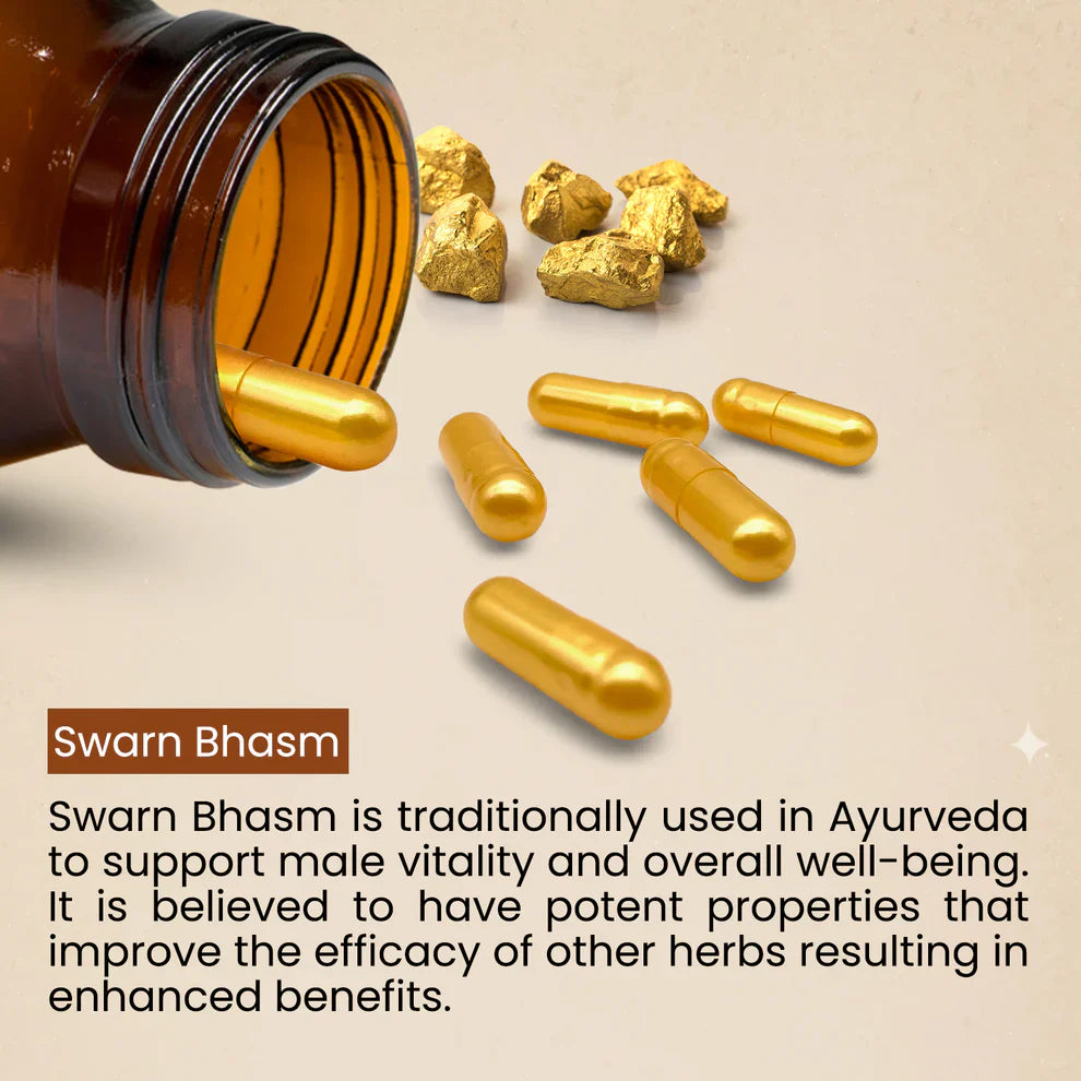 Zinga Power Up with Swarn Bhasm | 30 Capsule