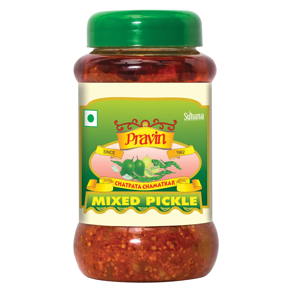 Suhana Masala  Pravin Mix Pickle Jar | 500 gms