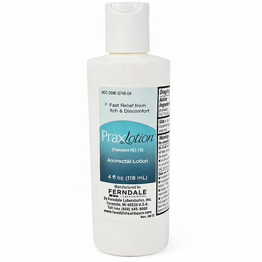 Prax Lotion Itch & Dry Skin Relief Lotion, 4 oz Bottle