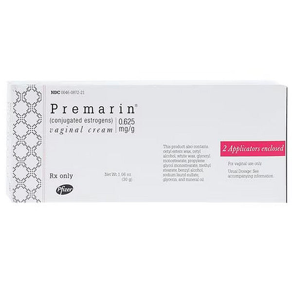 Premarin Vaginal Cream (Conjugated Estrogens) 0.625 mg Tube 30 grams (RX)