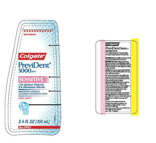 Prevident 5000 Sensitive Toothpaste, Mild Mint